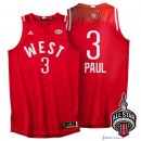 Maillot NBA Pas Cher All Star 2016 Chris Paul 3 Rouge