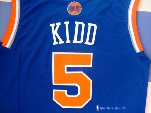 Maillot NBA Pas Cher New York Knicks Jason Kidd 5 Bleu