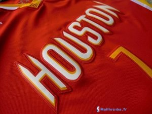 Maillot NBA Pas Cher Houston Rockets Jeremy Lin 7 Retro Rouge