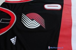 Maillot NBA Pas Cher Noël Portland Trail Blazers Damian 0 Noir