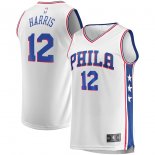 Philadelphia 76ers Tobias Harris Fanatics Branded White Fast Break Replica Player Jersey - Association Edition