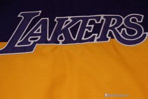 Survetement NBA Pas Cher Los Angeles Lakers Jaune Noir