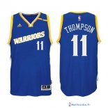 Maillot NBA Pas Cher Golden State Warriors 2016/2017 Klay Thompson 11 Bleu