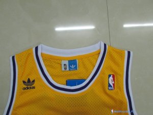 Maillot NBA Pas Cher Los Angeles Lakers Kareem Abdul Jabbar 33 Jaune