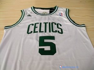 Maillot NBA Pas Cher Boston Celtics Kevin Garnett 5 Blanc