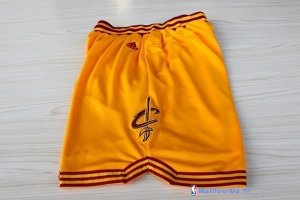 Pantalon NBA Pas Cher Cleveland Cavaliers Jaune