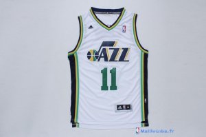 Maillot NBA Pas Cher Utah Jazz Dante Exum 11 Blanc