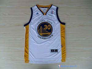 Maillot NBA Pas Cher Golden State Warriors Stephen Curry 30 Blanc