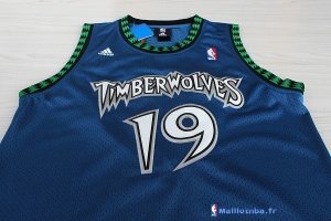 Maillot NBA Pas Cher Minnesota Timberwolves Sam Cassell 19 Retro Bleu