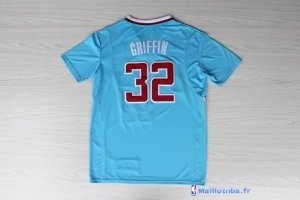 Maillot NBA Pas Cher Los Angeles Clippers Blake Griffin 32 Bleu MC