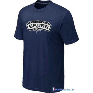 T-Shirt NBA Pas Cher San Antonio Spurs Tinta Bleu