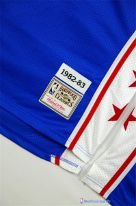 Maillot NBA Pas Cher Philadelphia Sixers Julius Erving 6 Bleu