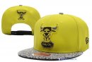 Bonnet NBA Chicago Bulls 2016 Jaune