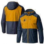 Indiana Pacers Columbia Navy Flash Forward Full-Zip Windbreaker Jacket