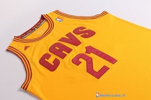 Maillot NBA Pas Cher Cleveland Cavaliers Andrew Wiggins 21 Jaune