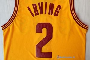 Maillot NBA Pas Cher Cleveland Cavaliers Kyrie Irving 2 Jaune