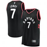 Toronto Raptors Kyle Lowry Fanatics Branded Black Fast Break Replica Jersey - Statement Edition