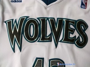 Maillot NBA Pas Cher Minnesota Timberwolves Kevin Love 42 Blanc