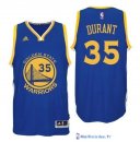 Maillot NBA Pas Cher Golden State Warriors Kevin Durant 35 Bleu