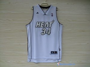 Maillot NBA Pas Cher Miami Heat Ray Allen 34 Blanc