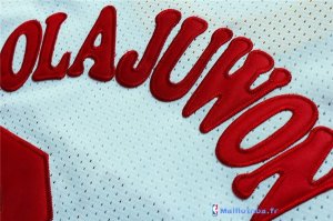 Maillot NBA Pas Cher Houston Rockets Hakeem Abdul Olajuwon 34 Blanc