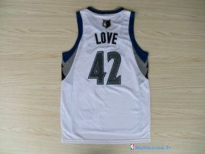 Maillot NBA Pas Cher Minnesota Timberwolves Kevin Love 42 Blanc