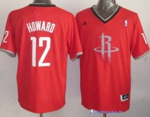 Maillot NBA Pas Cher Noël Houston Rockets Rouge Howard 12