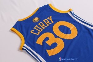 Maillot NBA Pas Cher Golden State Warriors Femme Stephen Curry 30 Bleu