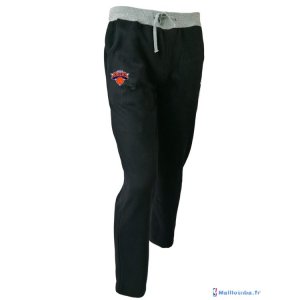 Survetement Pantalon NBA Pas Cher New York Knicks Noir