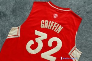 Maillot NBA Pas Cher Noël Los Angeles Clippers Griffin 32 Rouge