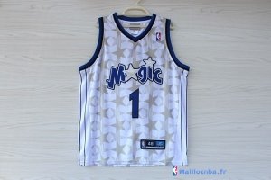 Maillot NBA Pas Cher Orlando Magic Tracy McGrady 1 Blanc Sombre