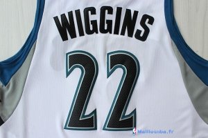 Maillot NBA Pas Cher Minnesota Timberwolves Andrew Wiggins 22 Blanc