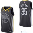 Maillot NBA Pas Cher Golden State Warriors Kevin Durant 35 Noir 2017/18