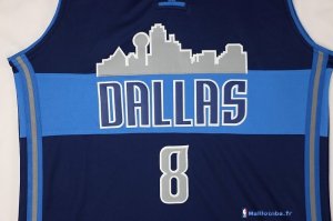 Maillot NBA Pas Cher Dallas Mavericks Deron Michael Williams 8 Bleu Profond