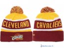 Tricoter un Bonnet NBA Cleveland Cavaliers 2017 Rouge Jaune 4