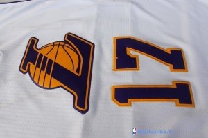 Maillot NBA Pas Cher Noël Los Angeles Lakers Jeremy 17 Blanc