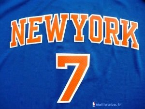 Maillot NBA Pas Cher New York Knicks Carmelo Anthony 7 Bleu