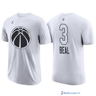 Maillot Manche Courte All Star 2018 Bradley Beal 3 Blanc