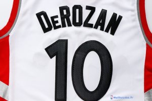 Maillot NBA Pas Cher Toronto Raptors Demar DeRozan 10 Blanc