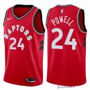 Maillot NBA Pas Cher Toronto Raptors Norman Powell 24 Rouge Icon 2017/18
