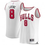 Chicago Bulls Zach LaVine Fanatics Branded White Fast Break Replica Jersey - Association Edition