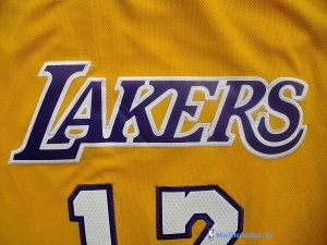 Maillot NBA Pas Cher Los Angeles Lakers Dwight Howard 12 Jaune