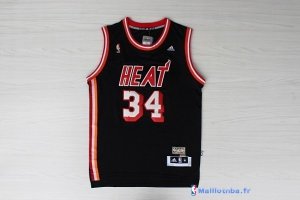 Maillot NBA Pas Cher Miami Heat Ray Allen 34 Retro Noir