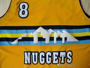 Maillot NBA Pas Cher Denver Nuggets Danilo Gallinari 8 Jaune