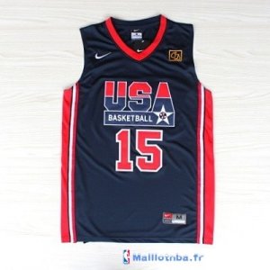 Maillot NBA Pas Cher USA 1992 Johnson 15 Noir