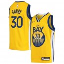Golden State Warriors Stephen Curry Nike Gold Swingman Player Jersey - Statement Edition