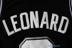 Maillot NBA Pas Cher San Antonio Spurs Kawhi Leonard 2 Noir