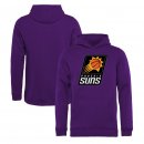 Phoenix Suns Fanatics Branded Purple Primary Logo Pullover Hoodie