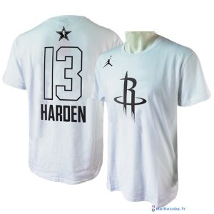 Maillot Manche Courte All Star 2018 James Harden 13 Blanc