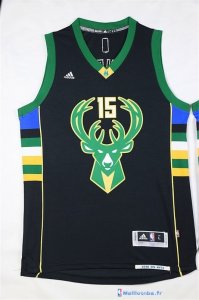 Maillot NBA Pas Cher Milwaukee Bucks Greg Monroe 15 Noir